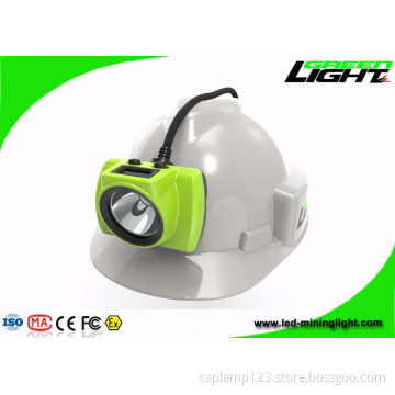 LED Miners Cap Lamp Head Protection High Brightness